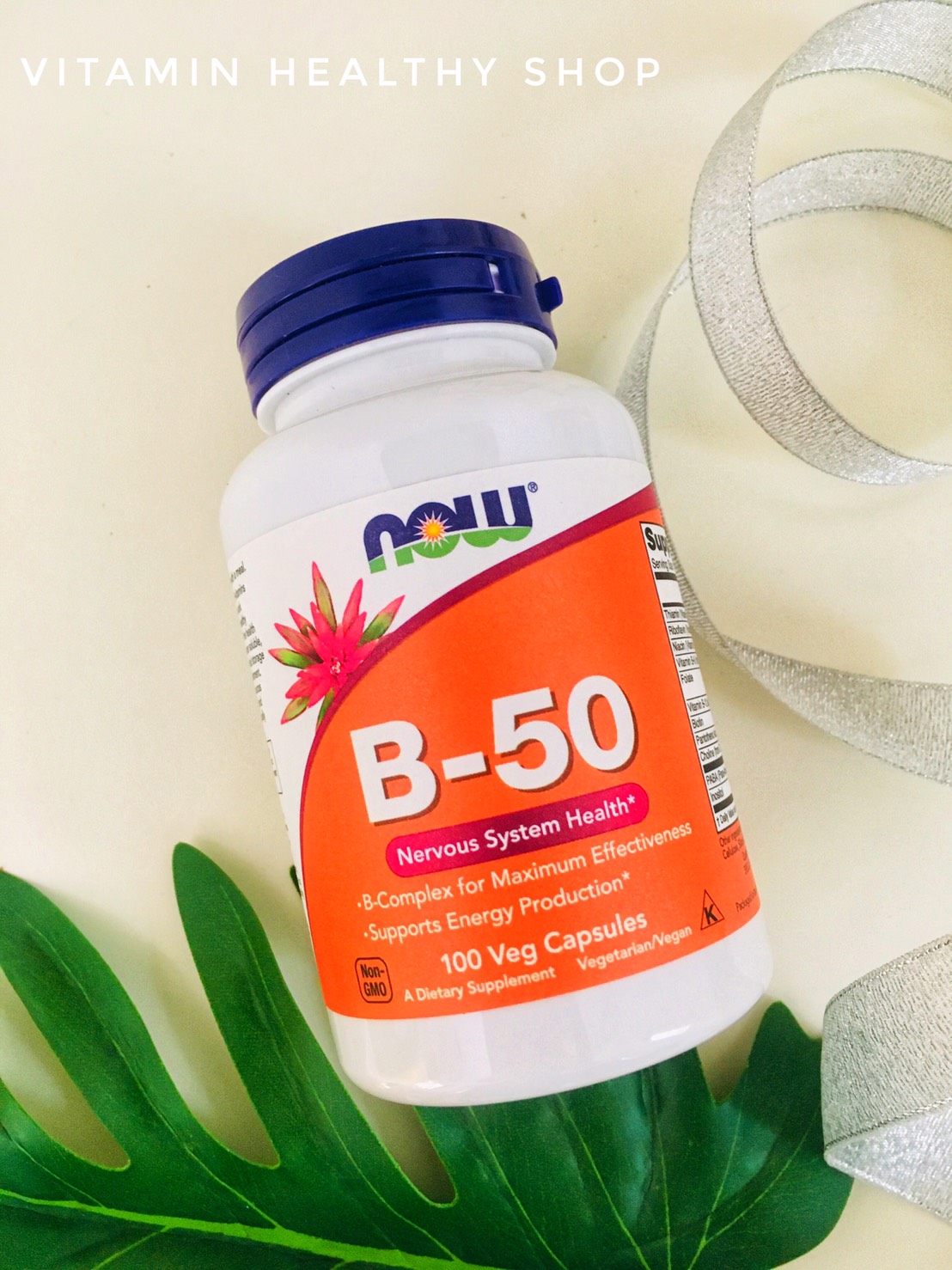 Now Foods, B-50, 100 Veg Capsules