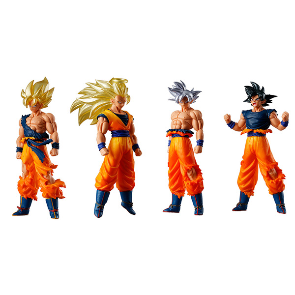 Bandai (ครบ Set 4 ลูก) HG Dragon Ball 01 Goku Edition 4570118184429 (Figure)
