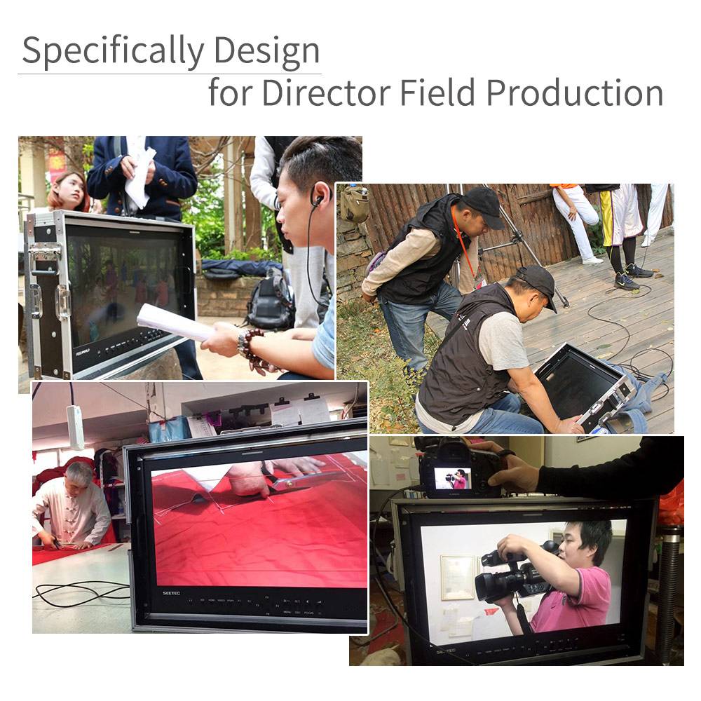 SEETEC P173-9HSD-CO: จอภาพ Broadcast Director Monitor ขนาด 17.3 นิ้ว Full HD IPS ในเคสพกพา