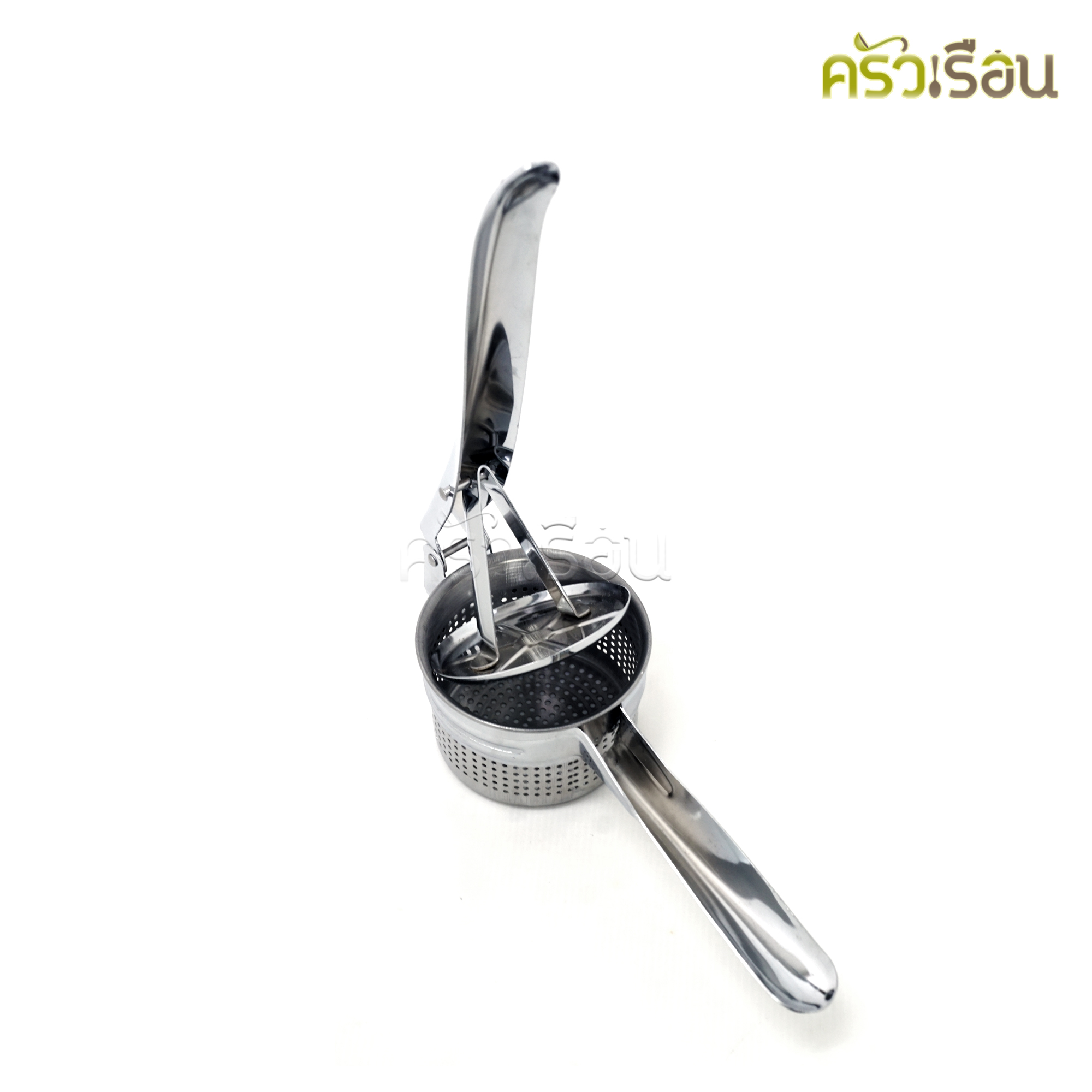 US ที่บดมัน คั้นผลไม้สเตนเลส US LM-216 ช่องใส่ 9 ซม. ลึก 6.5 ซม. ยาว 27 ซม. potato smasher