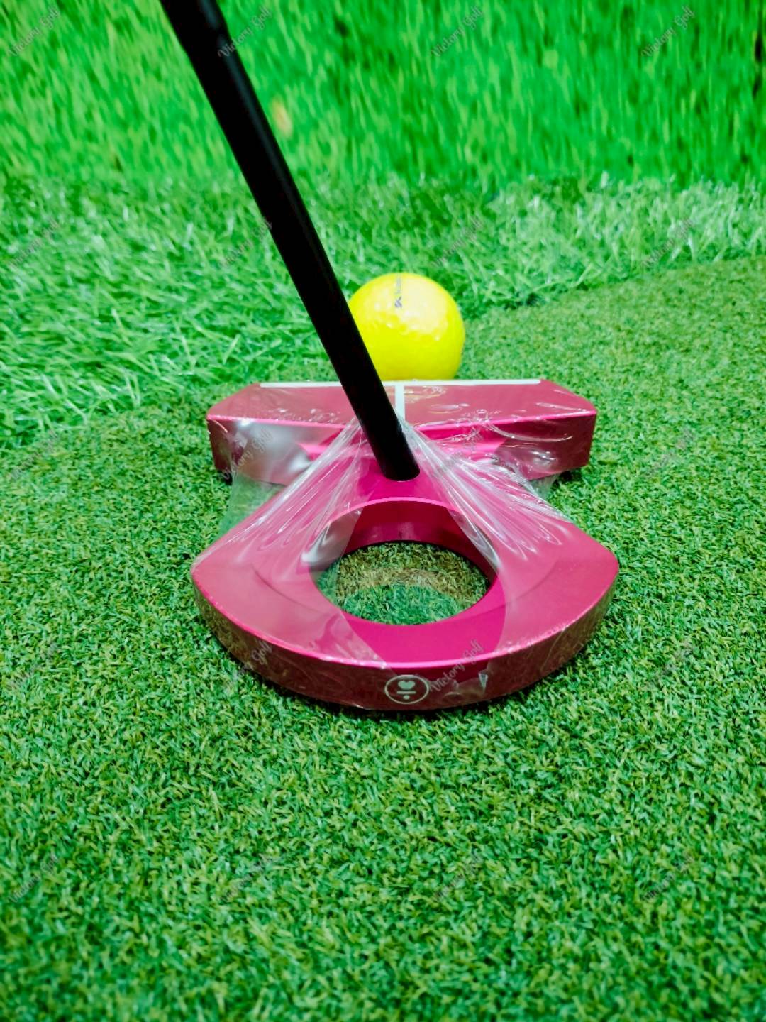 Putter L.A.B. GOLF DF3 Pink Lie 69° Length 33" ( Matte Black Premium Steel ) / ( Grip Press Pistol 2.0 )
