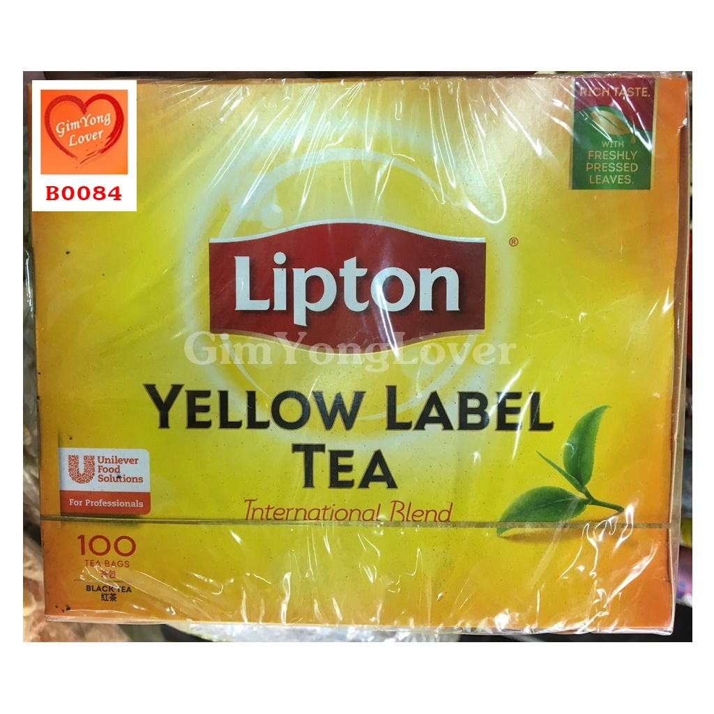 ลิปตัน ชากล่องเหลือง (Lipton Yellow Label Tea)
