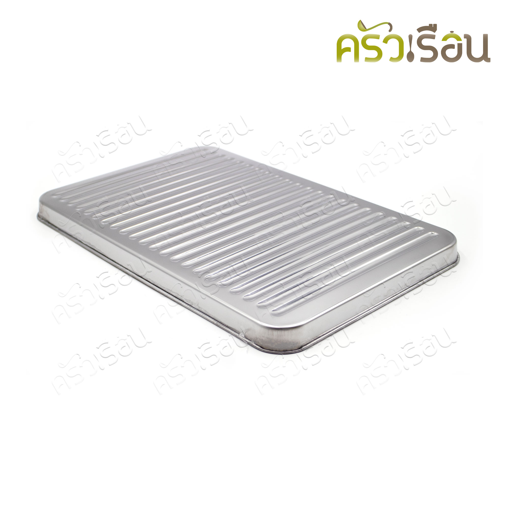 PERFECT ถาดรองน้ำมันปิ้งย่าง ถาดตื้น ขนาด 38x25x2 ซม. QF-K545