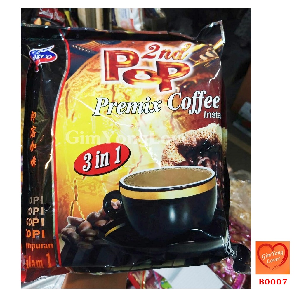 POP กาแฟสำเร็จรูป 3in1 (PoP Premix Coffee Instant)