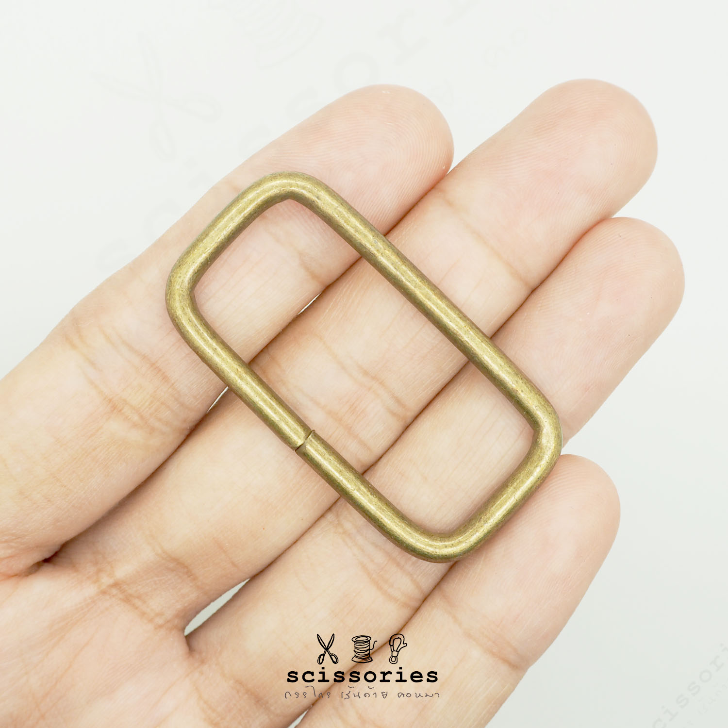 สี่เหลี่ยม 1.5 in สีเหลืองดำ /2ตัว