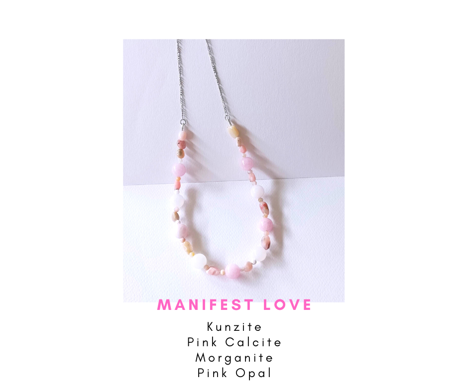 สร้อยคอหินแท้ "Jupiter" Manifest Love Necklace (รัก และการให้อภัย)