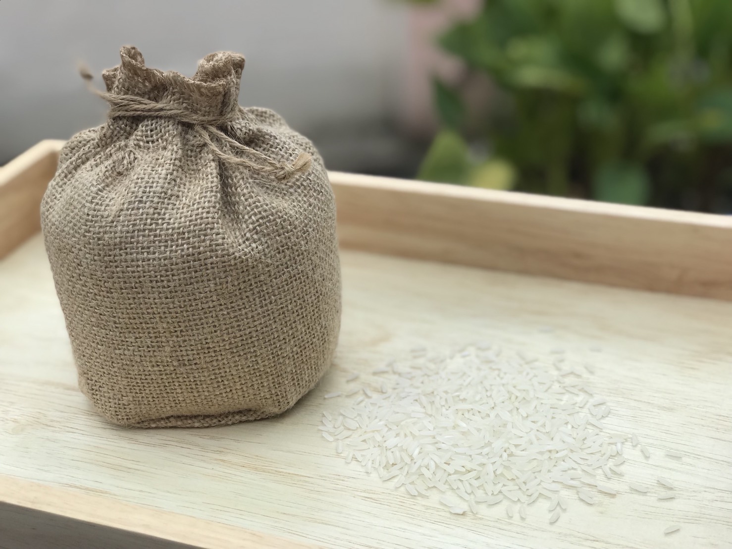 ถุงผ้ากระสอบ ขนาด15 x14 cm