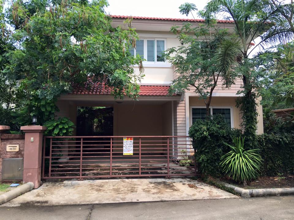 ขายบ้านเดี่ยว2ชั้น ม.คาซ่าวิวล์ แจ้งวัฒนะ ราชพฤกษ์ นนทบุรี รหัส H20