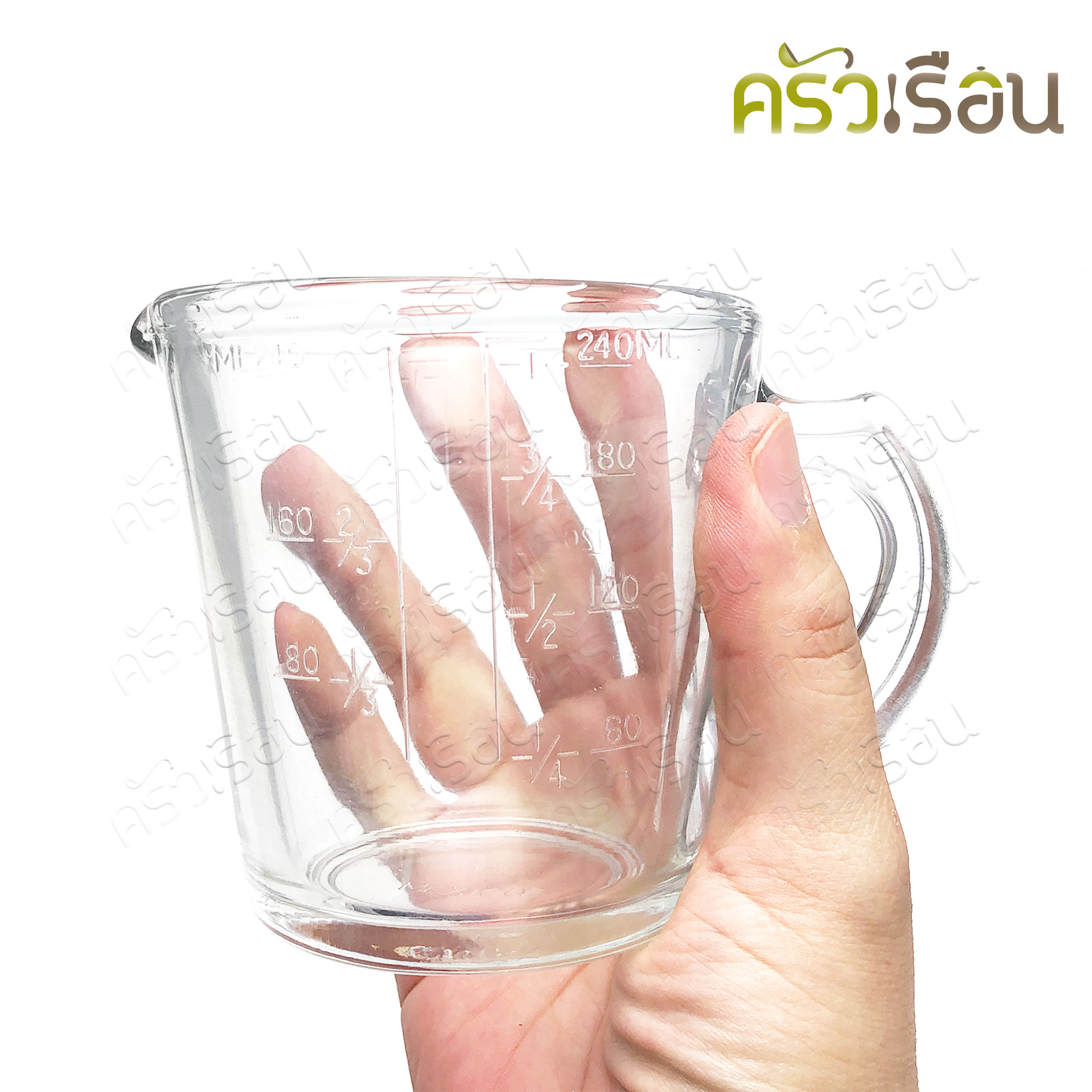 PYR-O-REY ถ้วยตวงแก้ว tempered glass ราคาต่อใบ มีขนาดให้เลือก