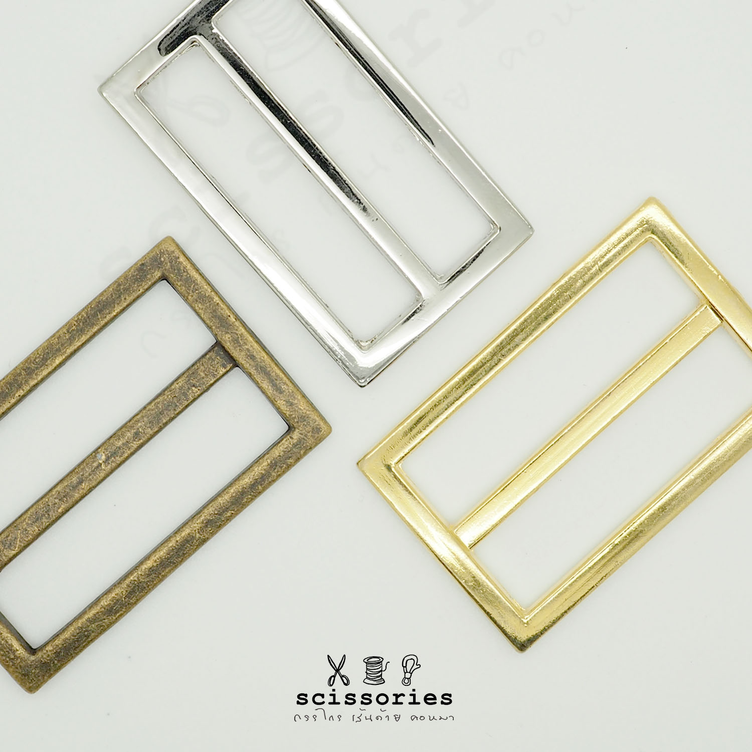 ตัวเลื่อน 1.5 in สีเหลืองดำ/2ตัว