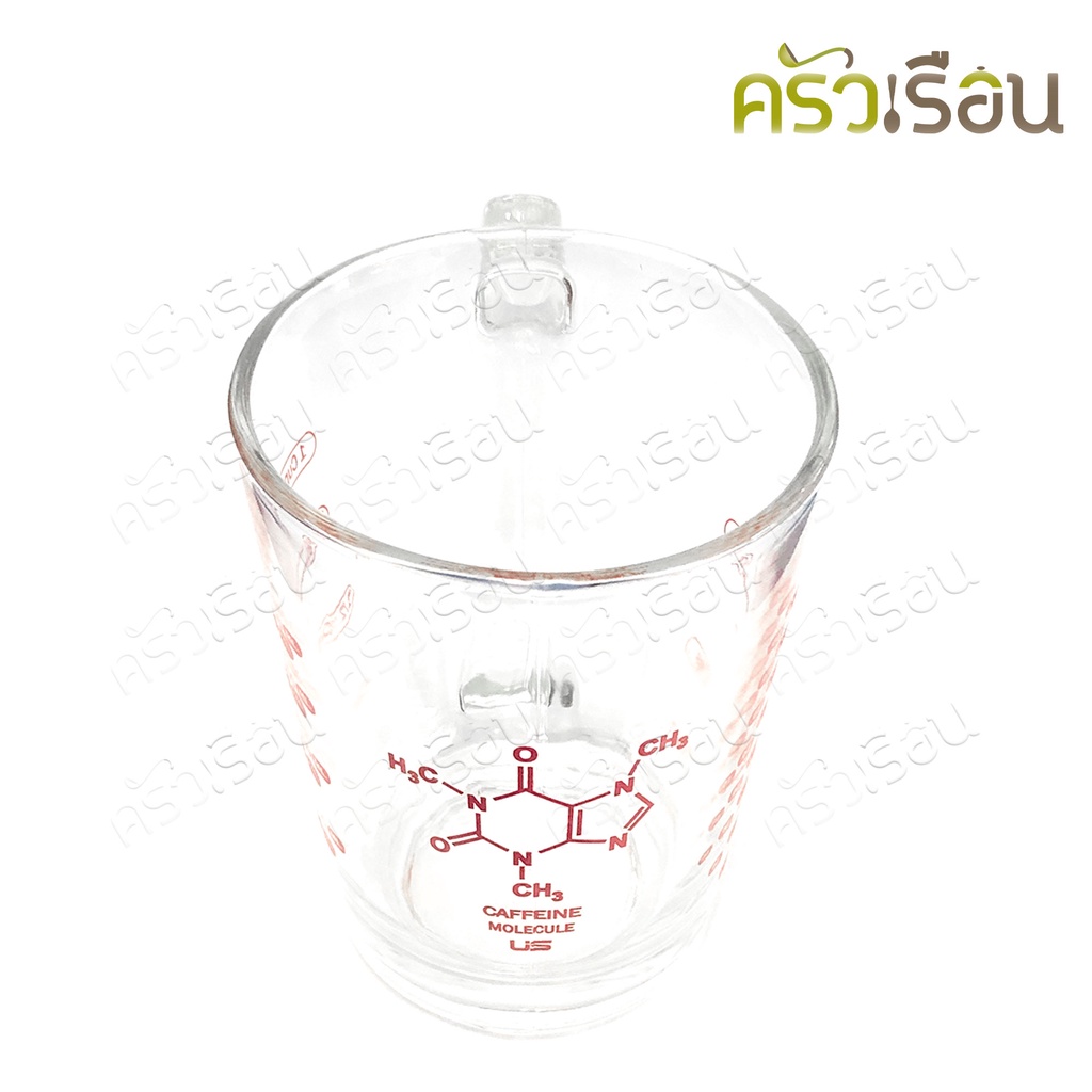 [ 1 pc. mc-108 ] US Glass Measuring Cup with scale, 1 cup [8 ounces, 250 ml.] 8.25 x 10.3 cm. MC-108, Transparant.