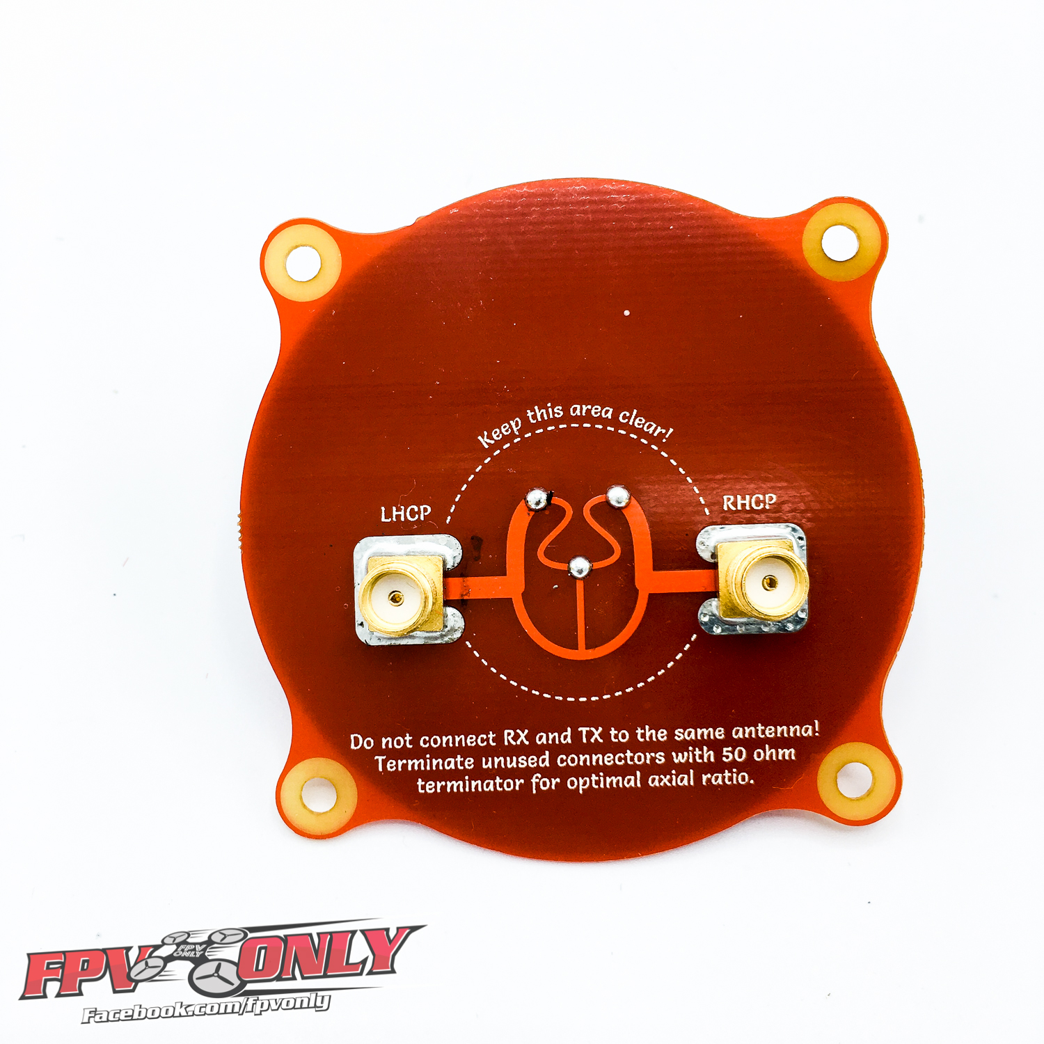 Pagoda Antenna 5.8 Antenna Pagoda Pro Hybrid Triple Feed Patch FPV Transparent Flat Panel Antenna