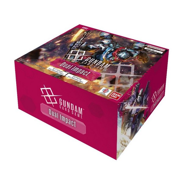 Bandai Gundam Card Game Booster Box GD02 Dual Impact (Japan) แบบกล่อง (24 ซอง) 4582769894503 (การ์ด)