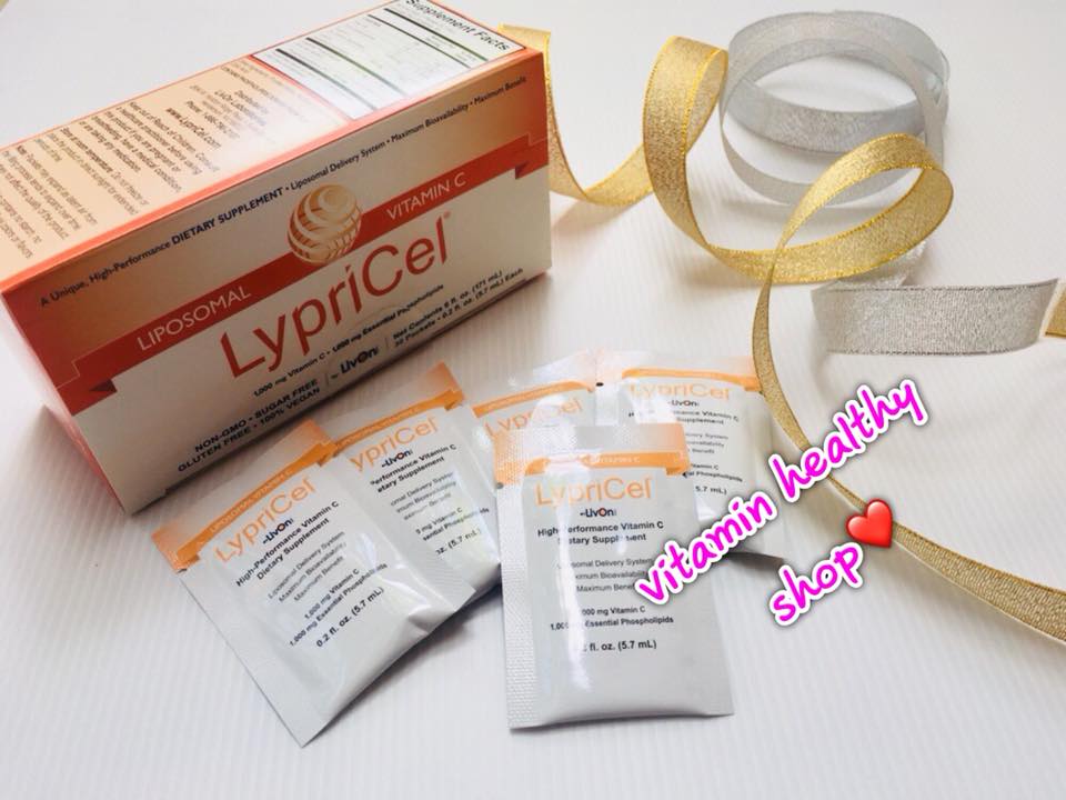 Lypricel liposome vitamin C อยากผิวขาวใสสุขภาพดีแบบเร่งด่วน แยกขายแบบซอง