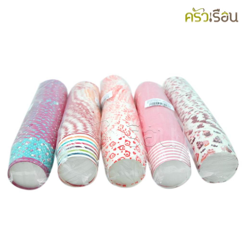 Bakery ปาเนตโทนคละแบบ Ø 6 x 5.5 ซม. (ใหญ่) แพ็ค 50 ใบ