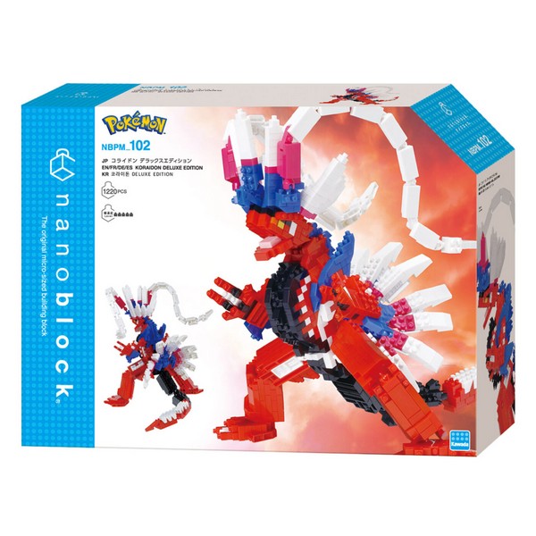 Kawada nanoblock NBPM_102 Koraidon Deluxe Edition 4972825228791 (นาโนบล็อค)