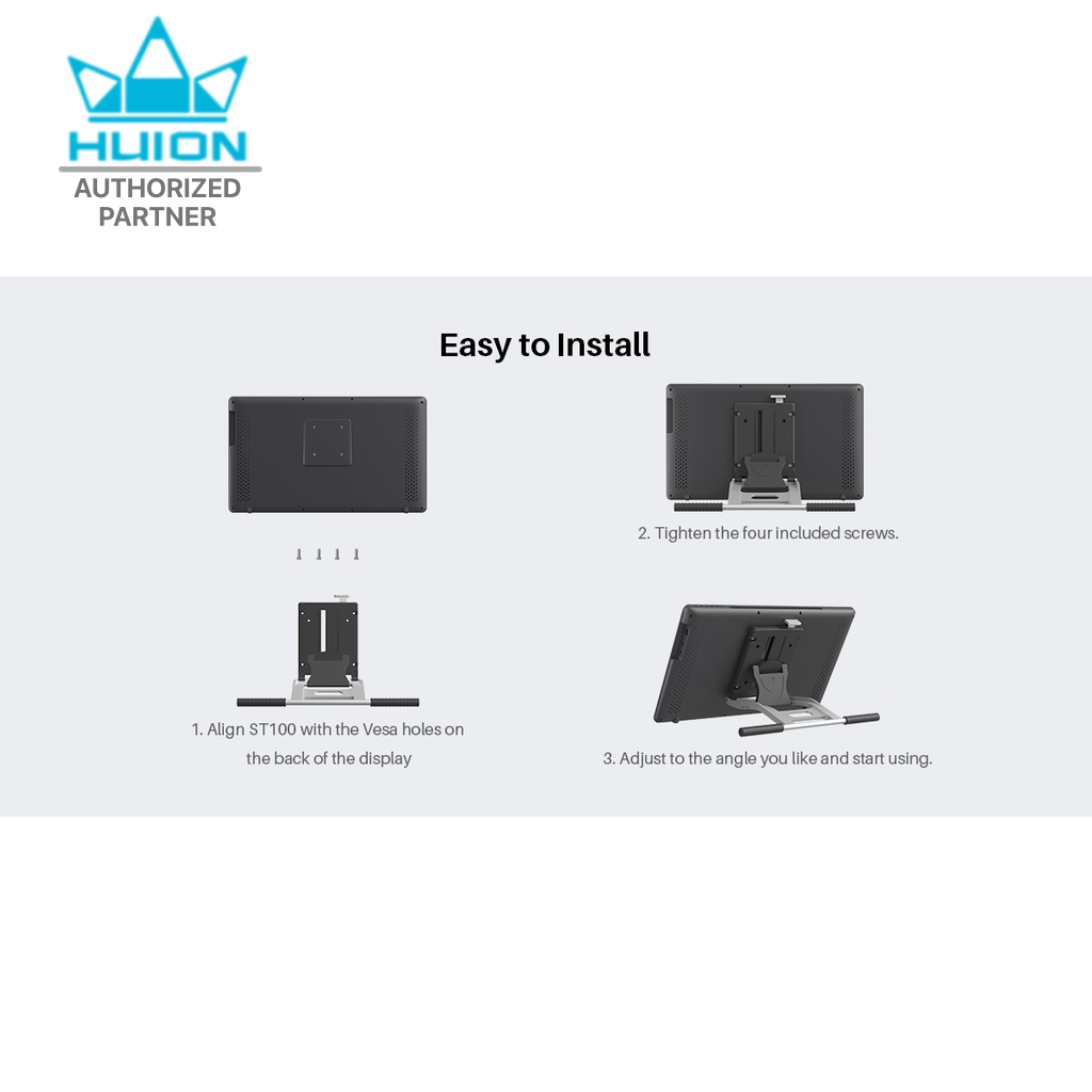 Huion พร้อมส่ง Adjustable Stand ST100(รับประกัน2ปี-มีศูนย์ไทย) Stand ST100