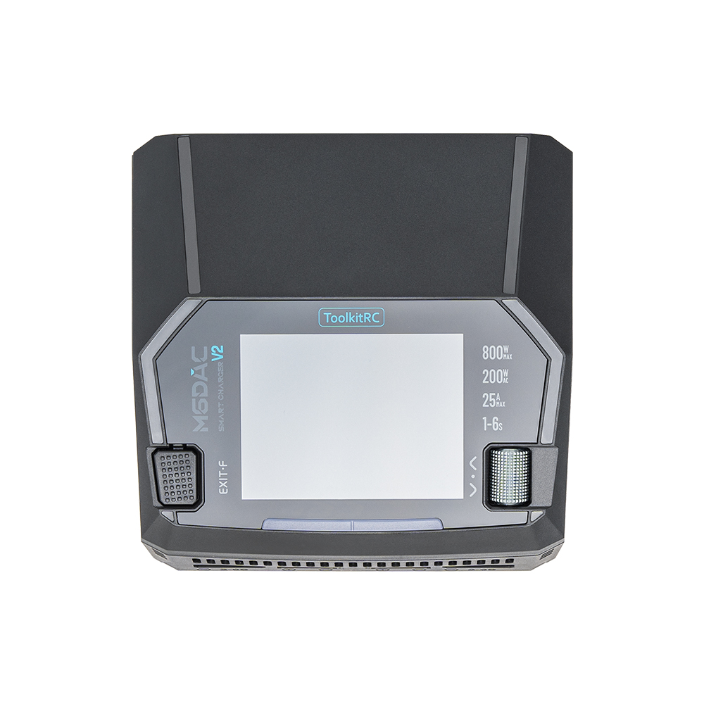 ToolkitRC M6DAC V2 LiPo 1-6S 15A Dual Channel Smart Charger AC 200W | DC 800W | 65W Fast charge อุปกรณ์โดรน Drone
