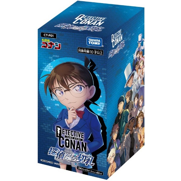 Takara Tomy Detective Conan TCG CT-P01 Booster Box 01 Detectives Trump Card 4904810936909 (การ์ด)