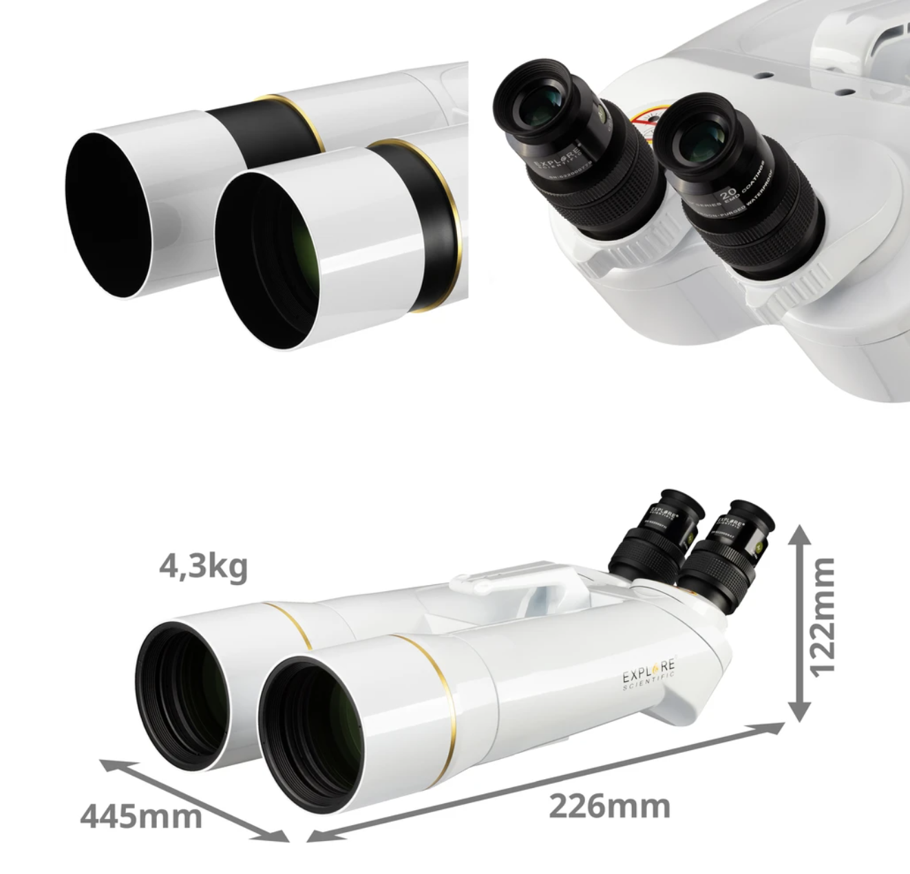 Explore กล้องดูดาวสองตา BT-82 SF