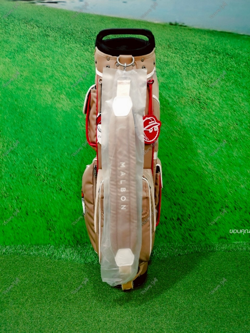 Stad Bag Malbon Golf Brown Color