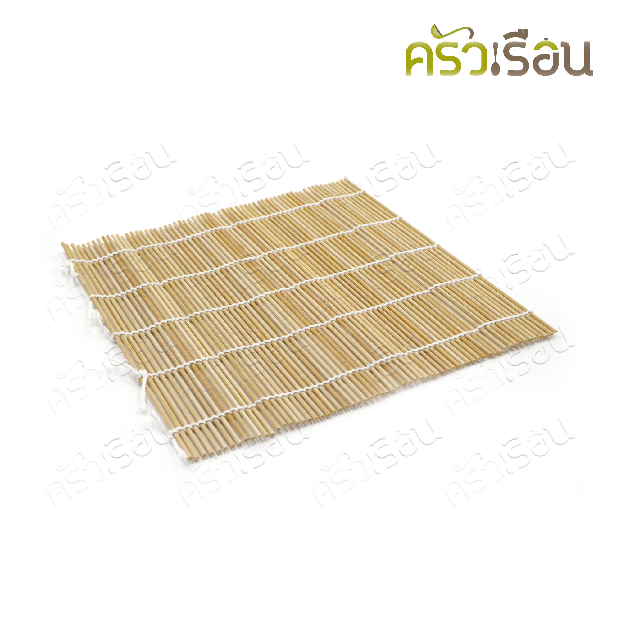 US แผ่นไม้ไผ่ม้วนซูชิ 24 x 24 ซม. MTS-300 เสื่อม้วนซูชิ