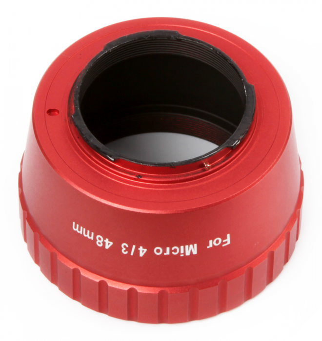 Willam Optics T mount for Olympus -Red Micro 4/3 48mm