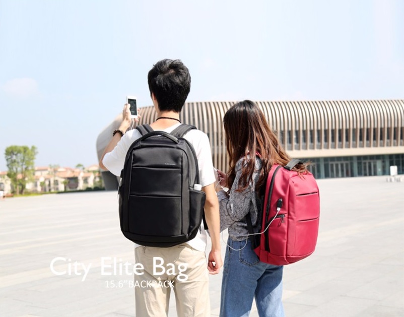 กระเป๋าโน๊ตบุ๊ค กระเป๋าเป้ KINGSONS รุ่น KS3142W สีดำ