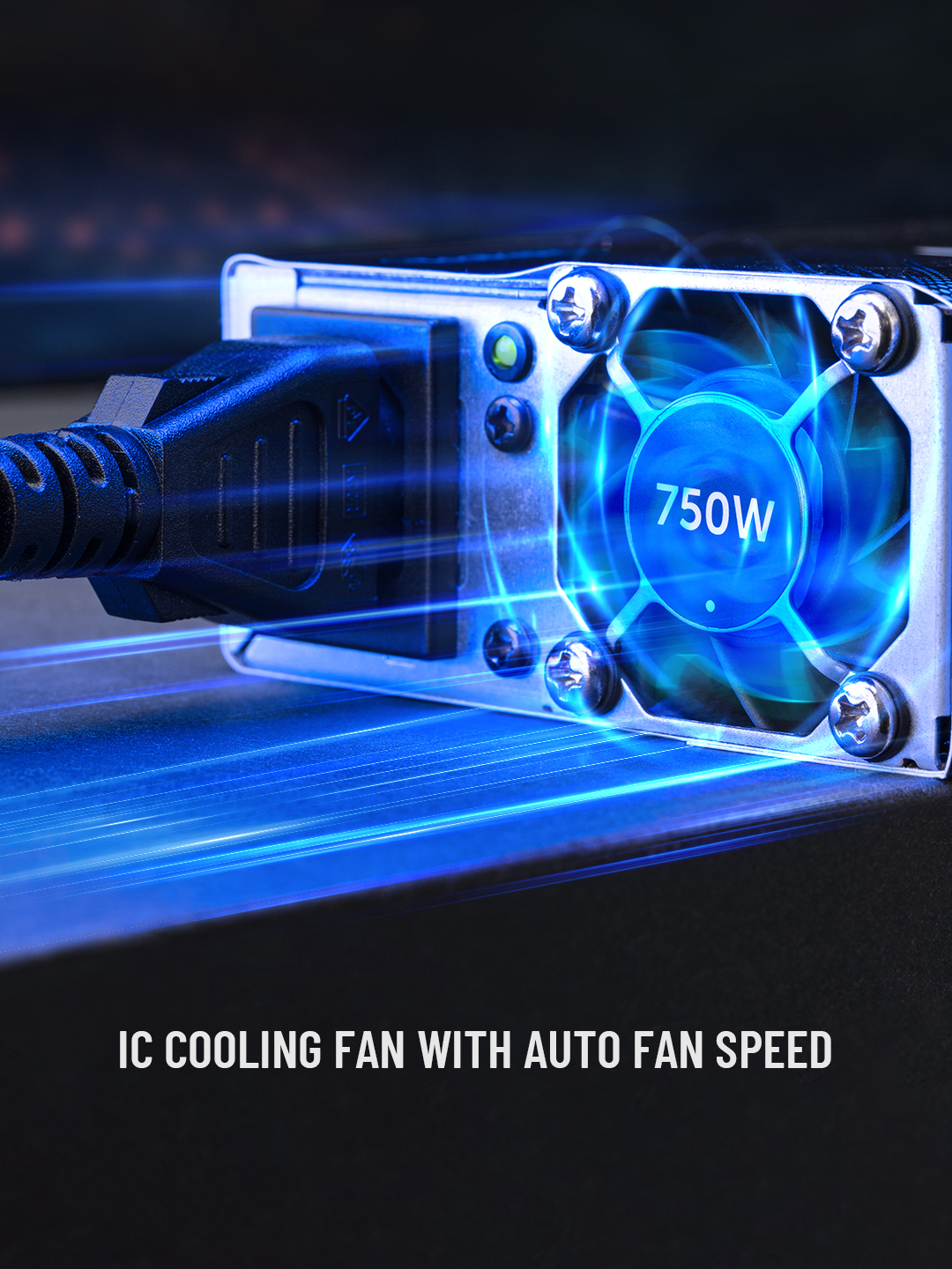 ToolkitRC ADP ADP750 750W 12V 62.5A 100-240V AC to 12V DC power supply จ่ายไฟอัจฉริยะ 7 พอร์ต มีพัดลม ToolkitRC M6D M7