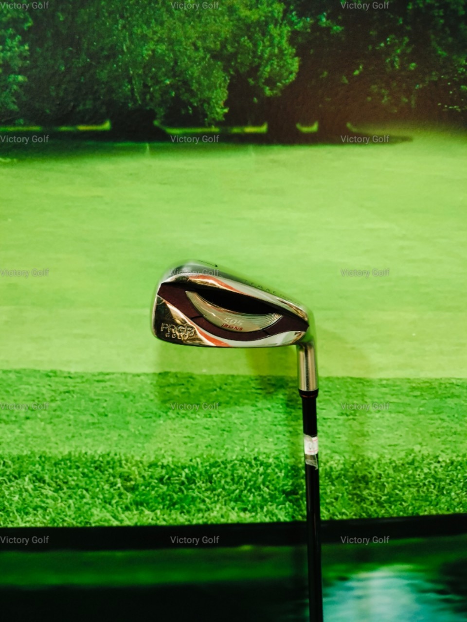 เหล็กปลีก #7 PRGR 505IRONS Forged (M-40 Medium Butt / S)