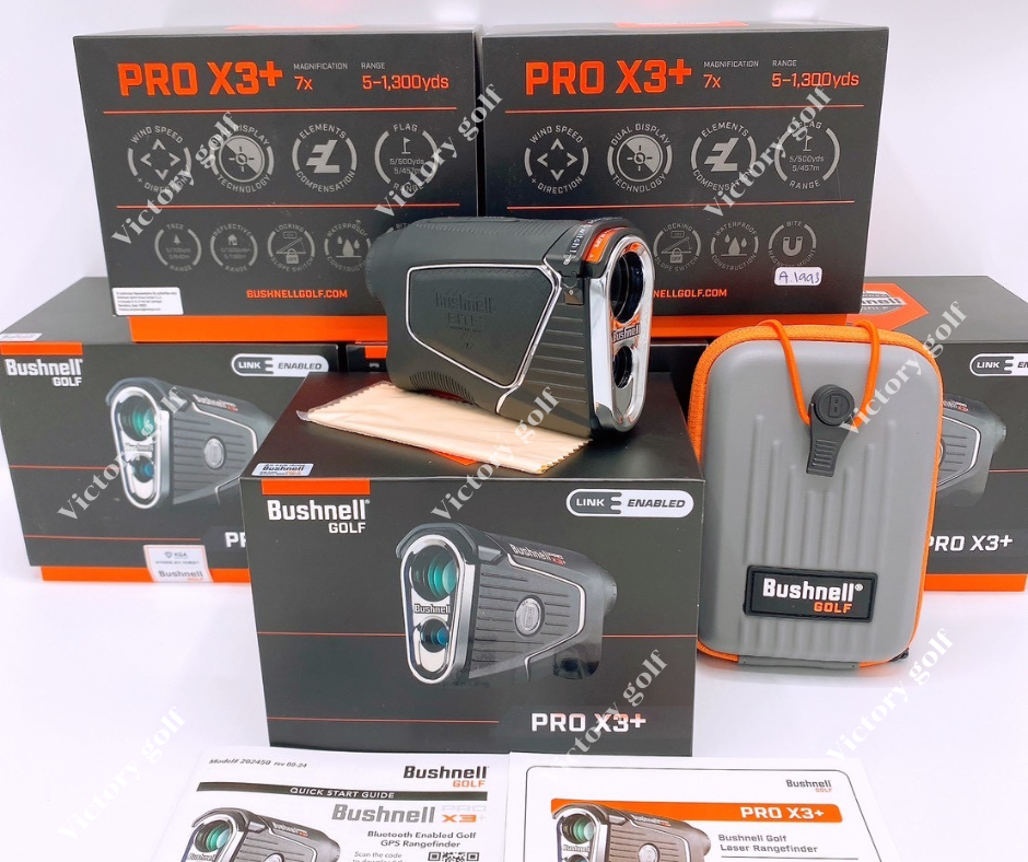 กล้อง Bushnell Pro X3+ Link – The Top Rangefinder of 2025 (1-Year Warranty)