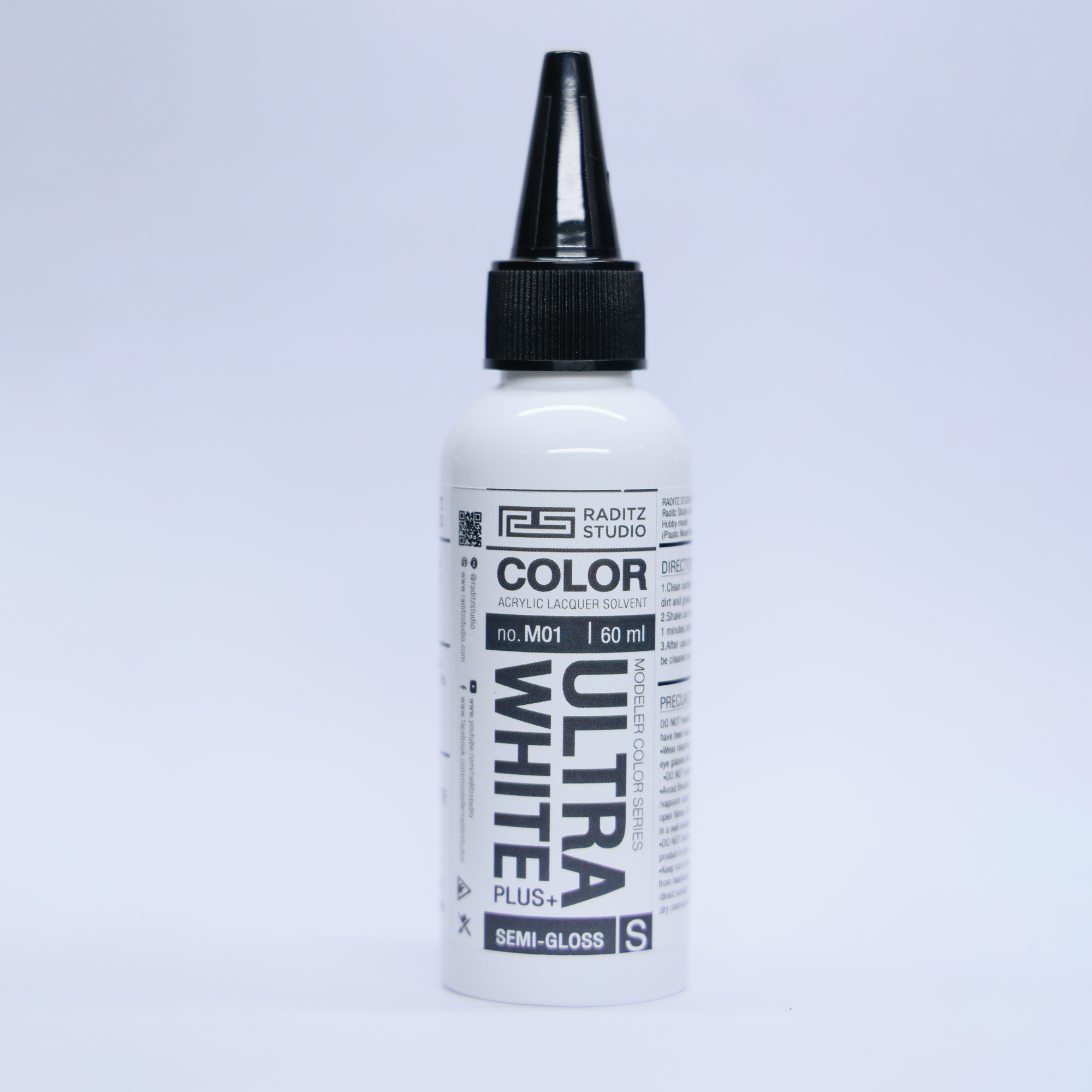 Raditz Studio RS M01 Ultra White Type S 60 ml (MS Color Series) RS RSM01UWS60 8858878700018 (สี)