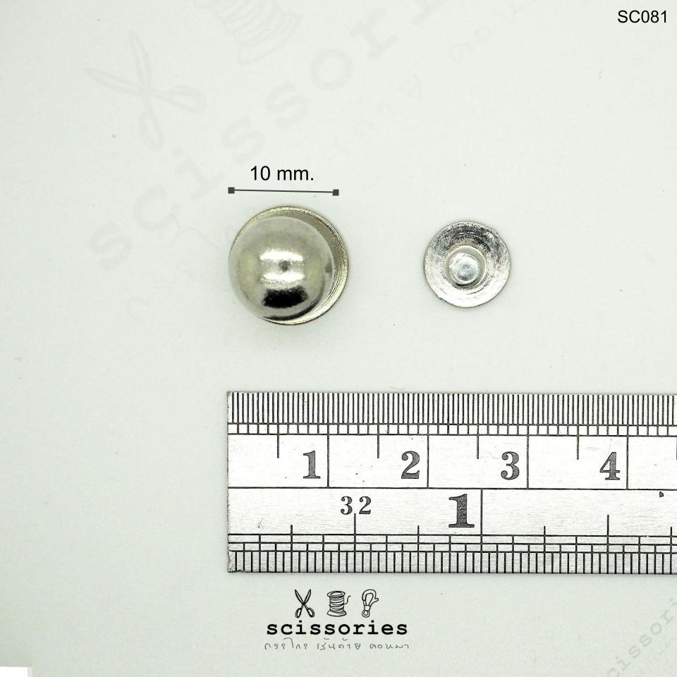 น๊อตเกลียว 10 MM สีเหลืองขัด/2ตัว