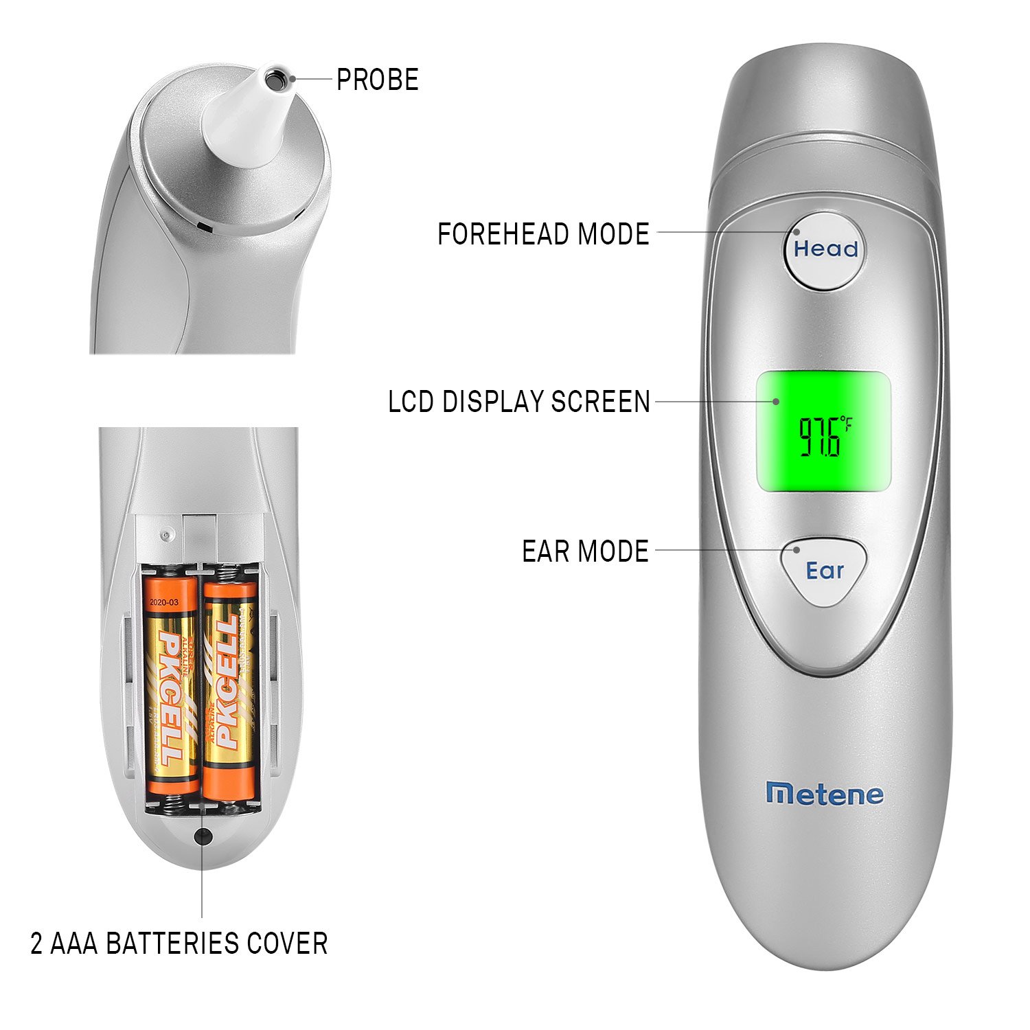 Metene Infrared Digital Thermometer ( พร้อมส่ง )