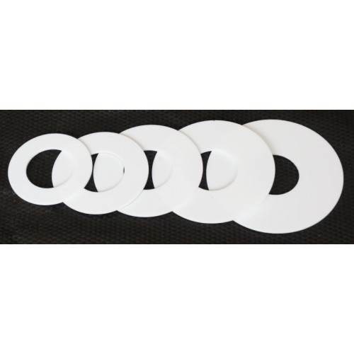 หลอดดักกลิ่นซิลิโคนพร้อมฐานรองอะคริลิค