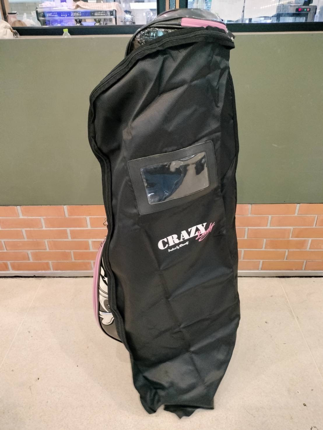 (Genuine) Golf Bag CRAZY Bulldog (Free Cover Travel) 9”