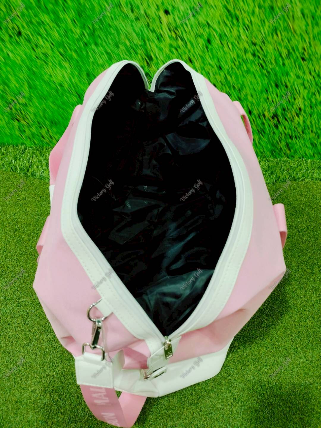 Boston Bag Malbon Golf Pink Color