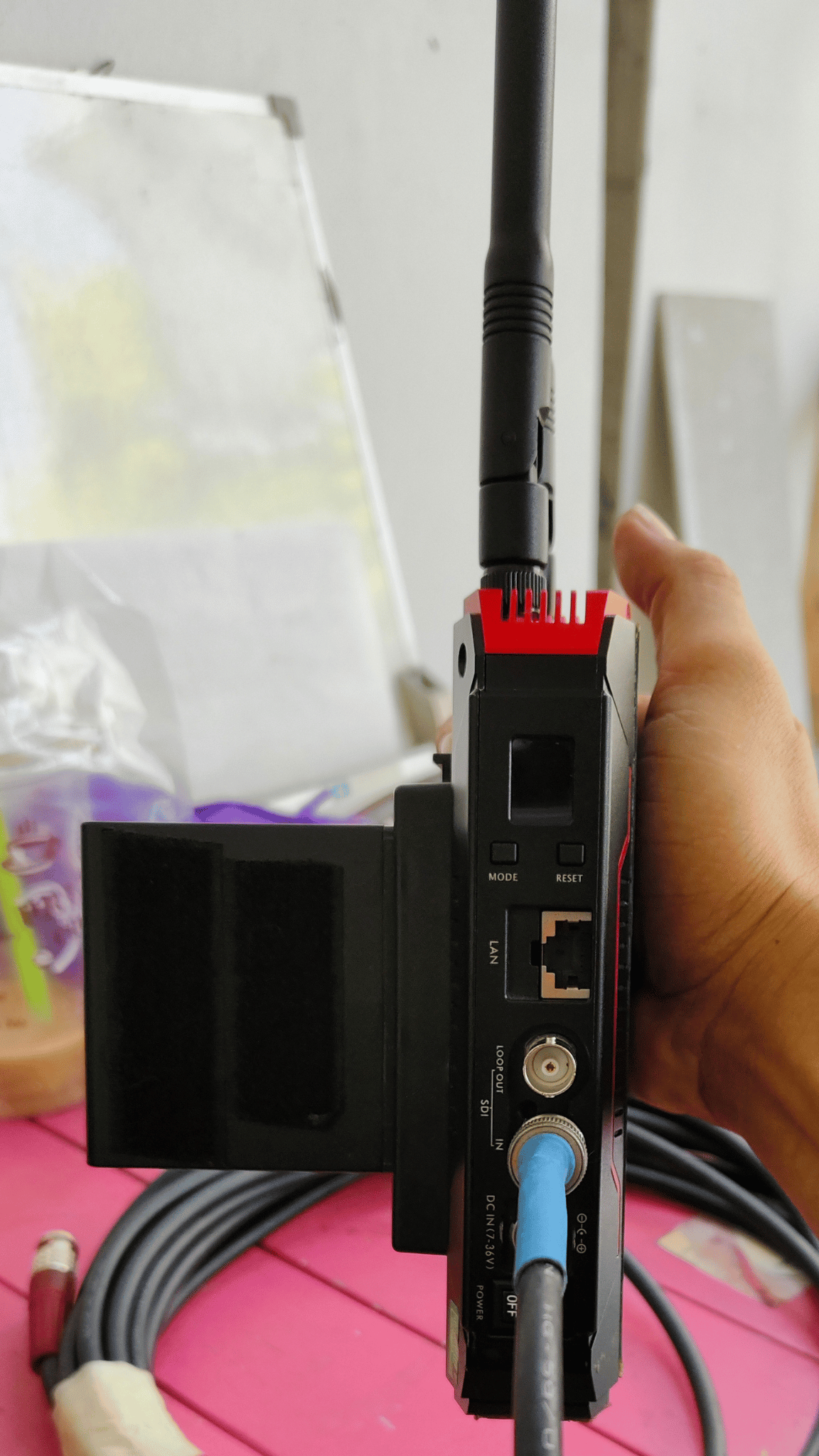 เช่า ไวเรสวิดิโอ CVW Thunder ระยะส่งสัญญาณไกลถึง 1 กิโลเมตร ทะลุผนัง ทะลุกำแพง