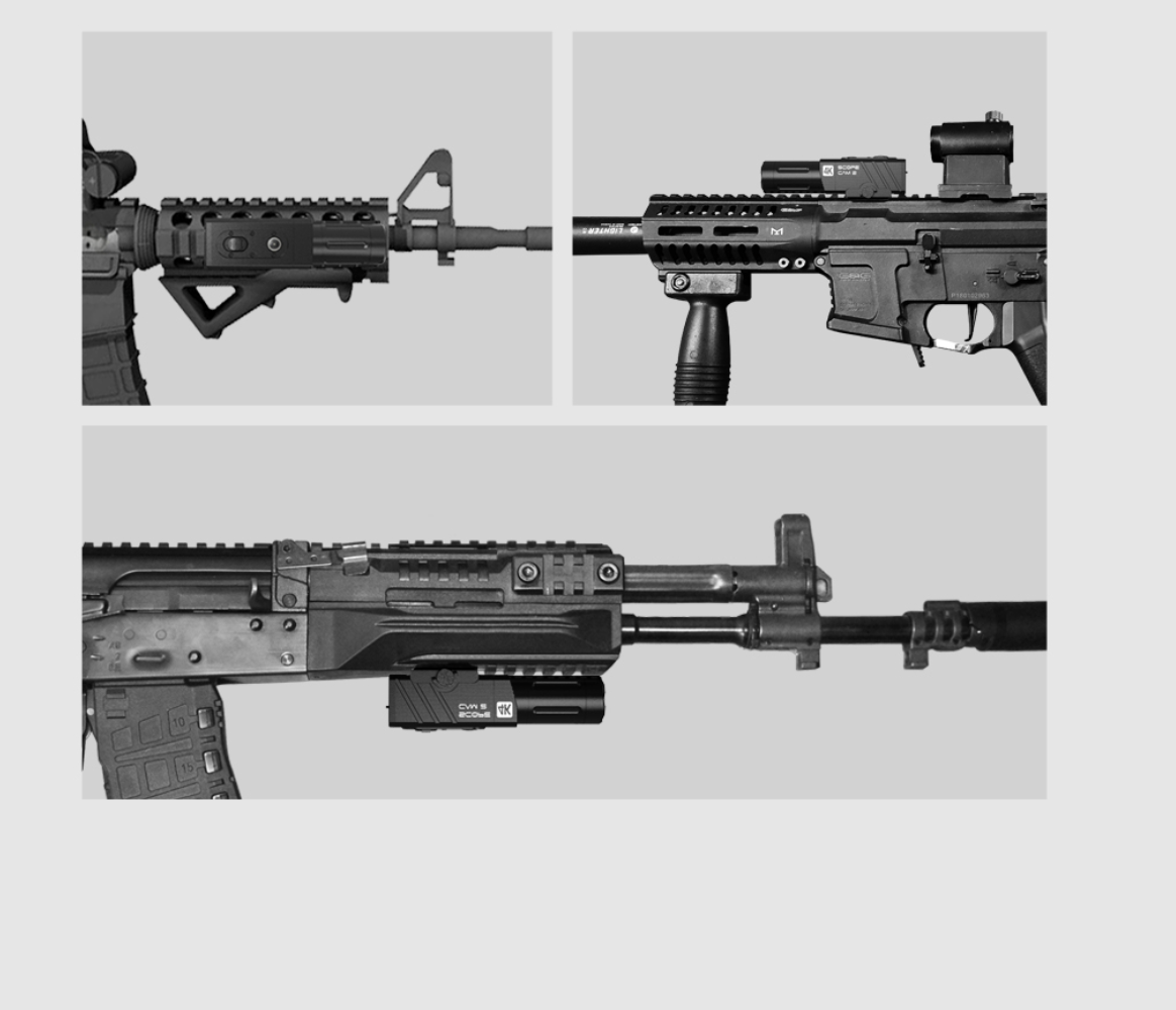 RunCam Scope Cam 2 4K กล้องบันทึกติดปืนอัดลด airsoft gun Sniper Rifles SMGs ชัด จับทุกความเคลื่อนไหว แม่นยำ wifi และ App