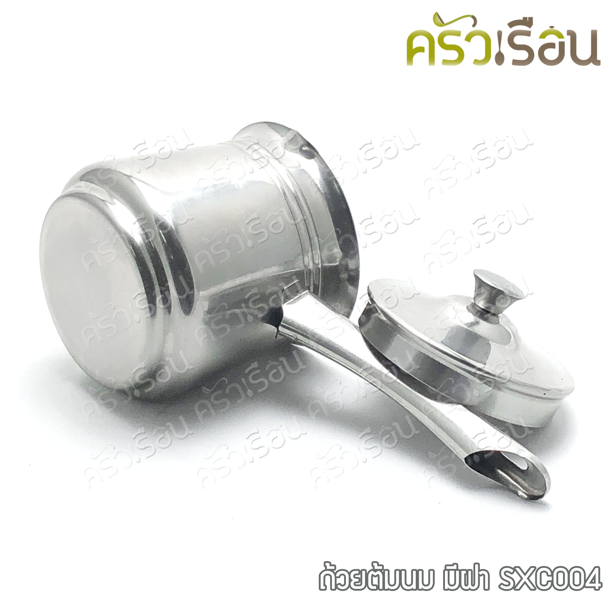 ถ้วยต้มนม มีฝา สเตนเลส มีให้เลือก 6 ขนาด ราคาต่อใบ ถ้วยกาแฟ ถ้วยต้มกาแฟ ถ้วยด้ามยาว ถ้วย หม้อจิ๋ว หม้อด้าม หม้อหาง