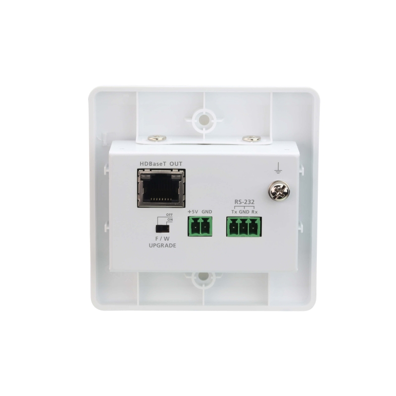 HDMI HDBASET-LITE TRANSMITTER WITH EU WALL PLATE (4K@40M)