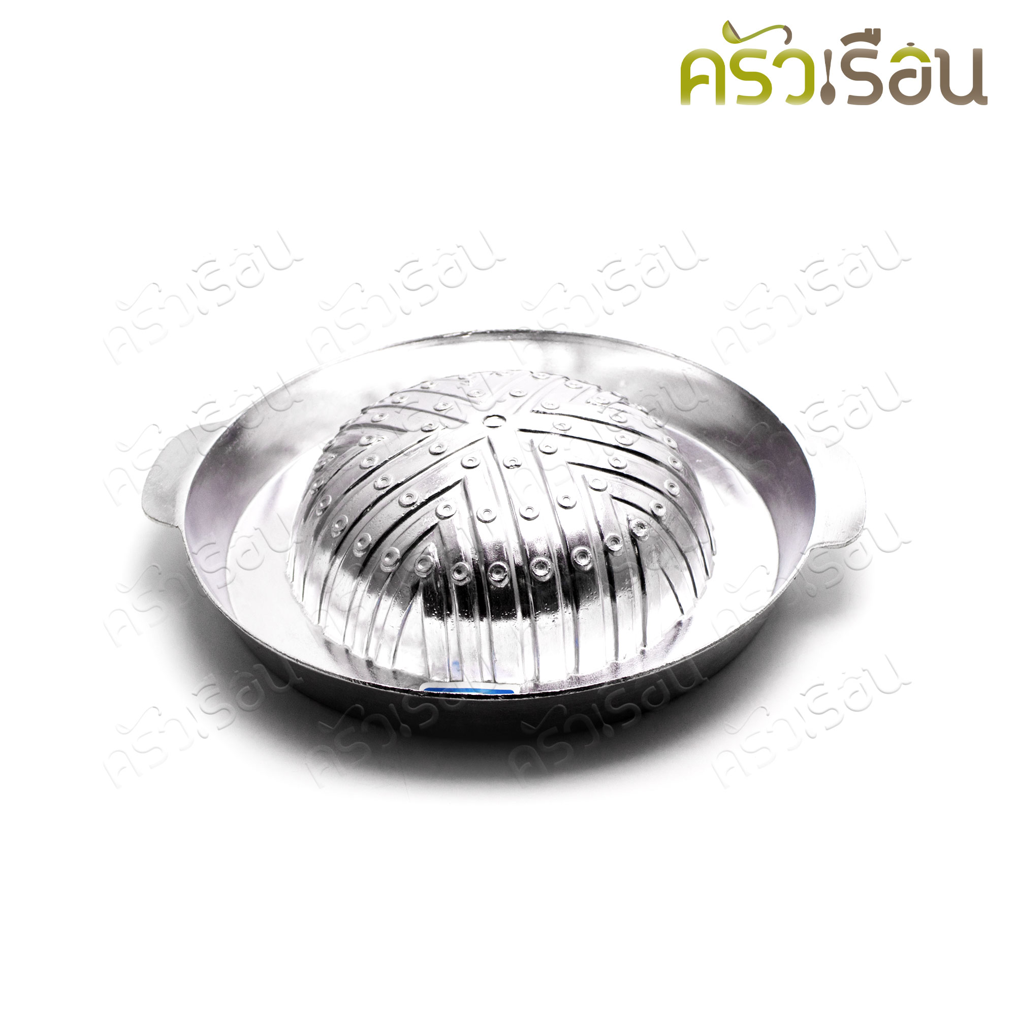 SUPER ALUMINUM กระทะย่าง ทรงลึก อลูมิเนียมหล่อ ไม่มีรู 30 ซม. No.311 ตราถุงเงิน