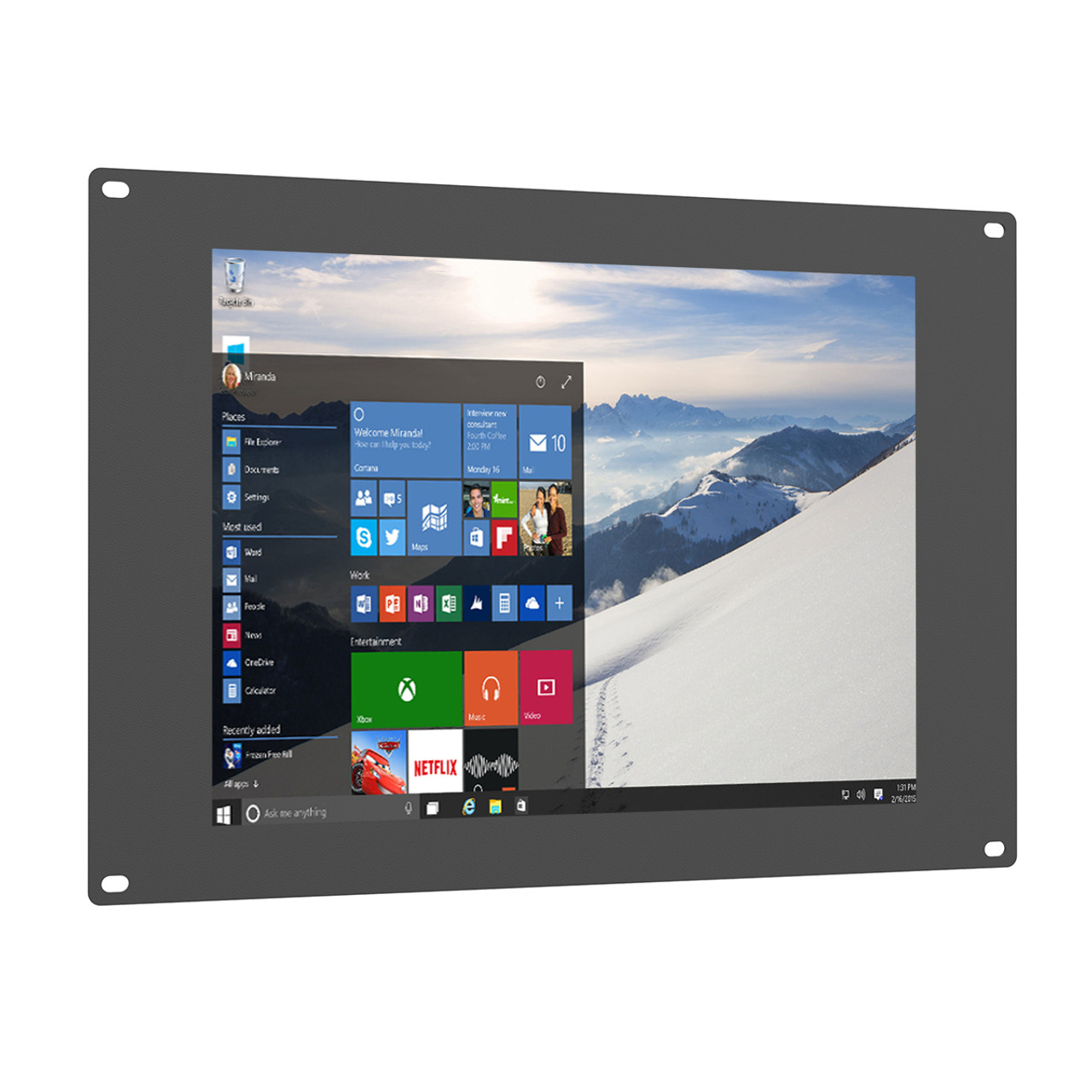 Lilliput TK-1500/C/T 15 inch industrial open frame touch monitor