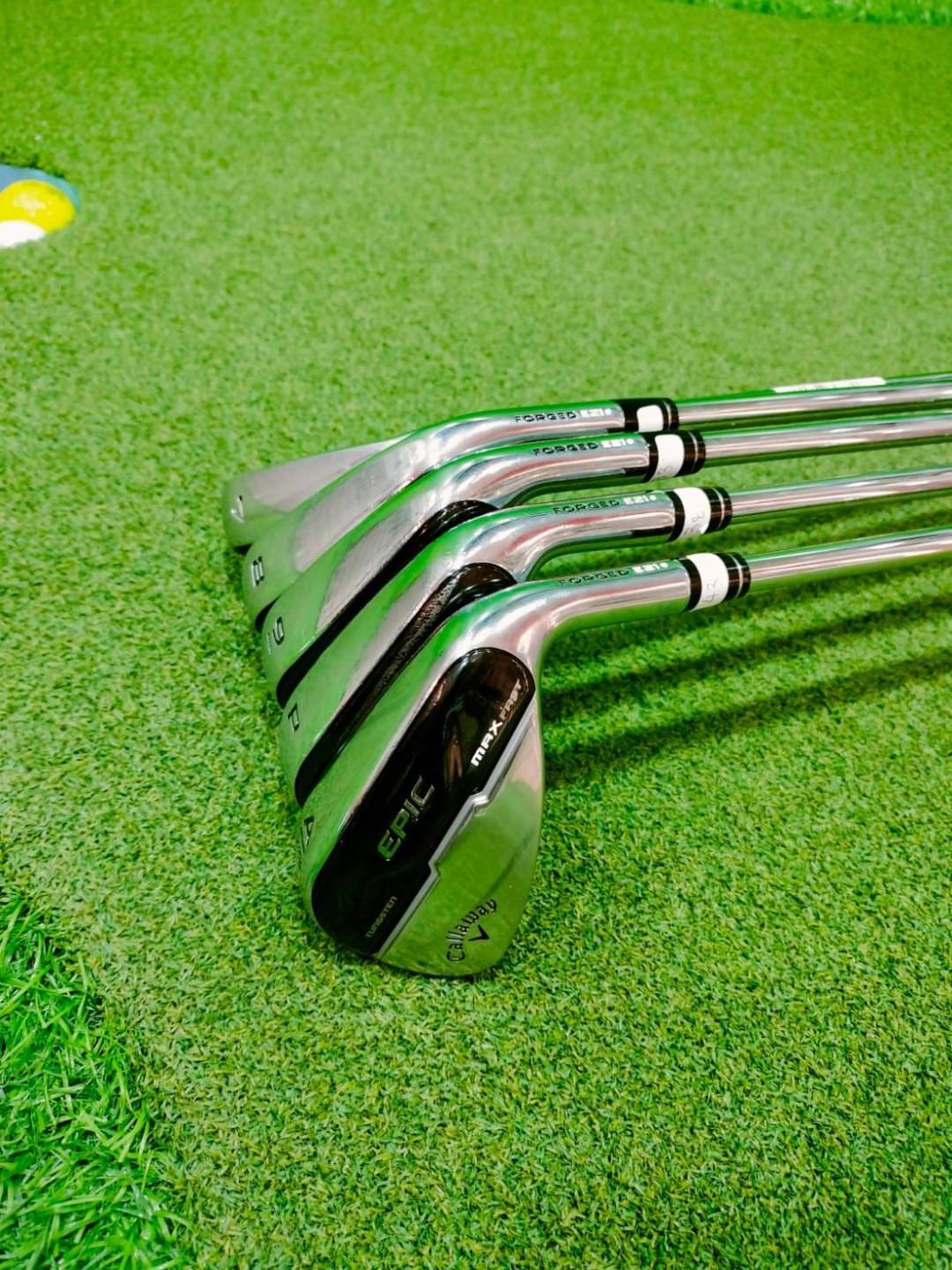 Iron Set Callaway EPIC MAX FAST Forged 7-9 Pw, Aw ( N.S. Pro Zelos7/ S/ TQ: 2.6 ) 77.5g. ปี 2021