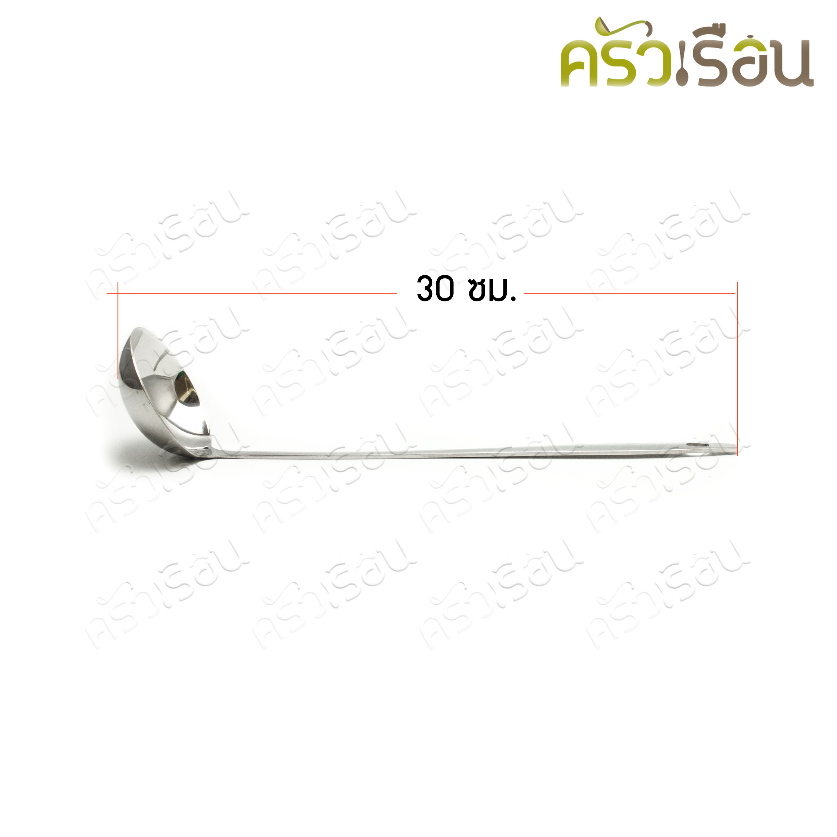 CPK กระบวย กลม 2 ออนซ์ / 60 ml. 7 ซม. ด้ามยาว 30 ซม. สแตนเลส #182-2 กระบวยสุกี้