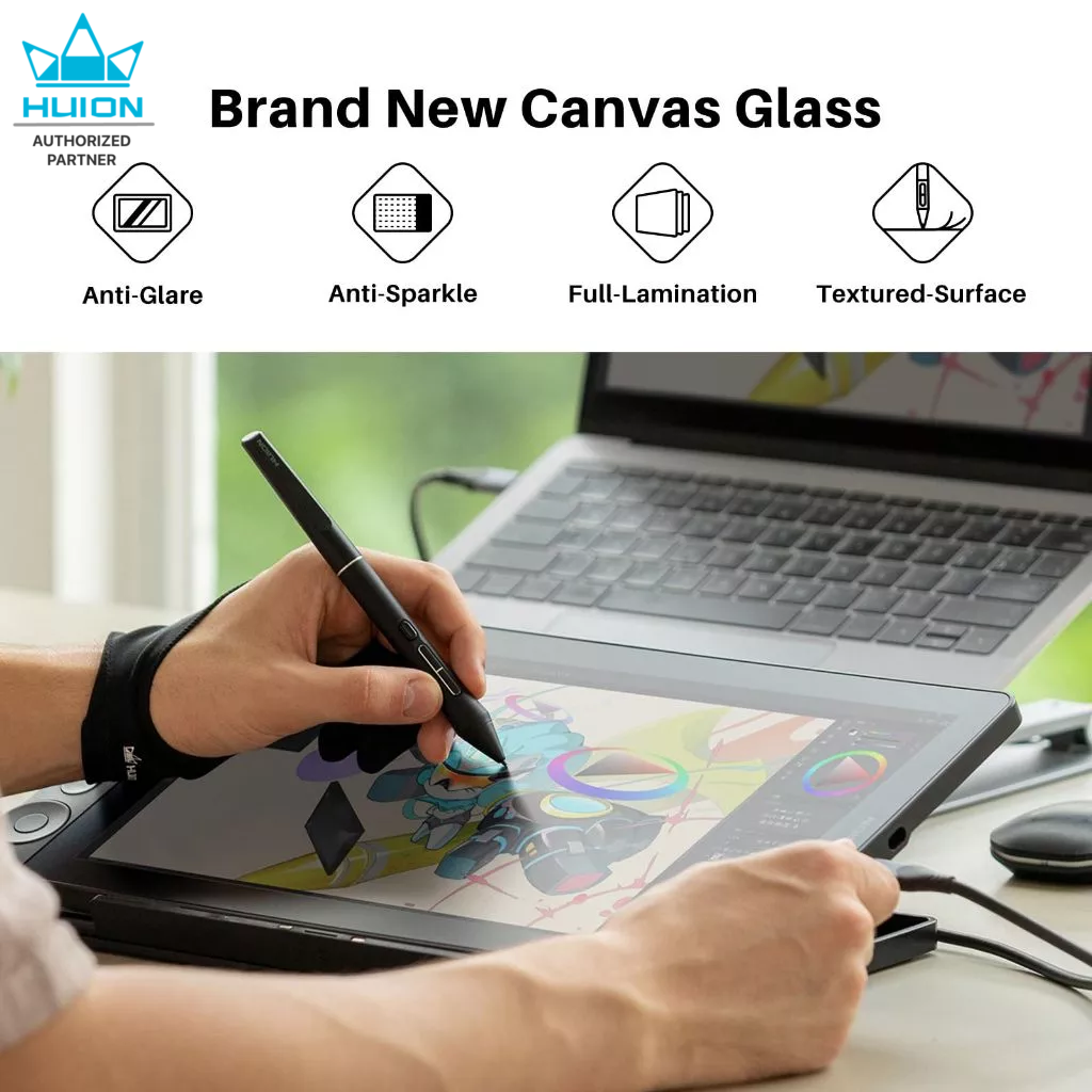Huion PenDisplay Kamvas13 New!!Gen3 (ประกัน2ปี-มีศูนย์ไทย)เมาส์ปากกาพร้อมหน้าจอสำหรับวาดภาพ Kamvas13 Gen3