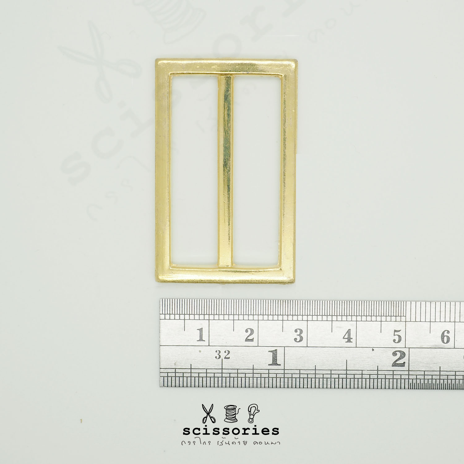 ตัวเลื่อน 1.5 in สีทอง/2ตัว