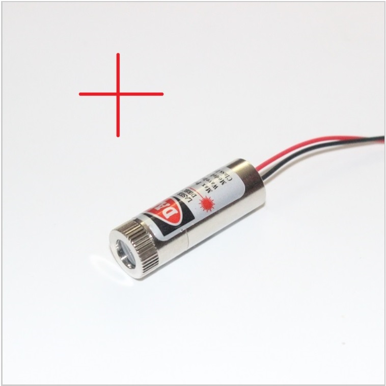 650nm 5mW Cross Red Laser Line Module Head Glass Lens Focusable Industrial Class