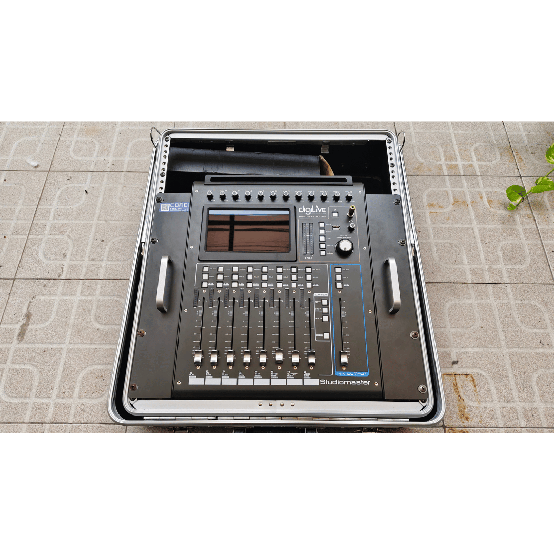 เช่า Studiomaster digiLiVE 16 ดิจิตอลมิกเซอร์ 16 อินพุต 12 ช่องไมค์ 6 Aux