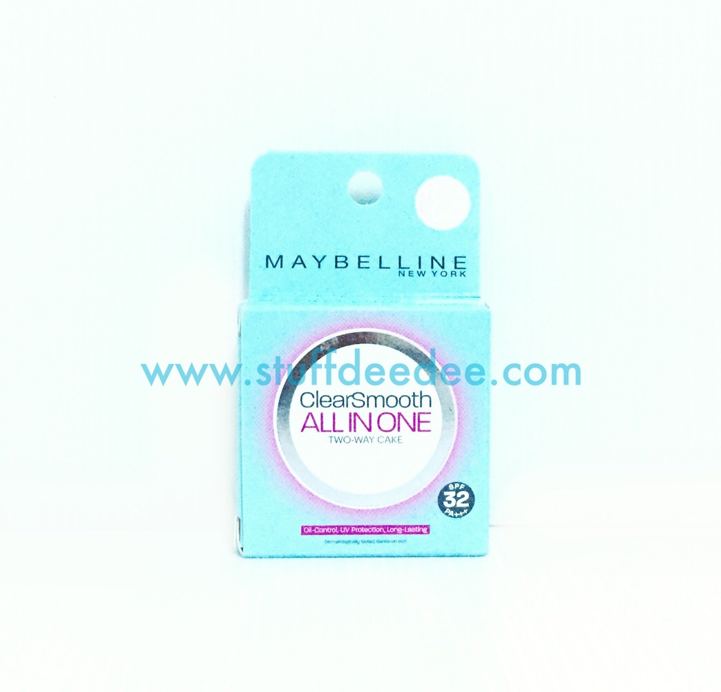 แป้งรองพื้นพกพา Maybelline 2 Go Clear Smooth เบอร์ 04 Honey เนื้อ ด้วยกันแดดมากขึ้นถึง SPF 32 PA+++